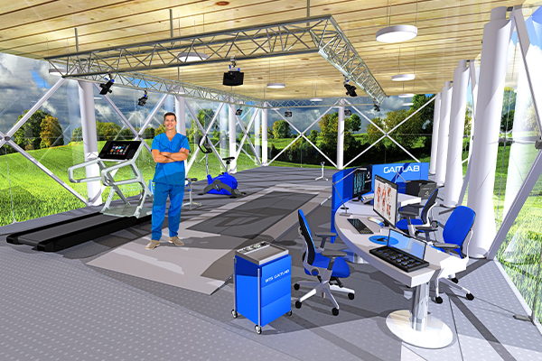 生物力学综合( 集成式步态）采集分析实验室